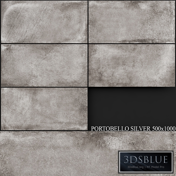 Keros Portobello Silver 500x1000