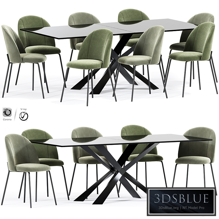 Cloyd Dining Table Chair Collection