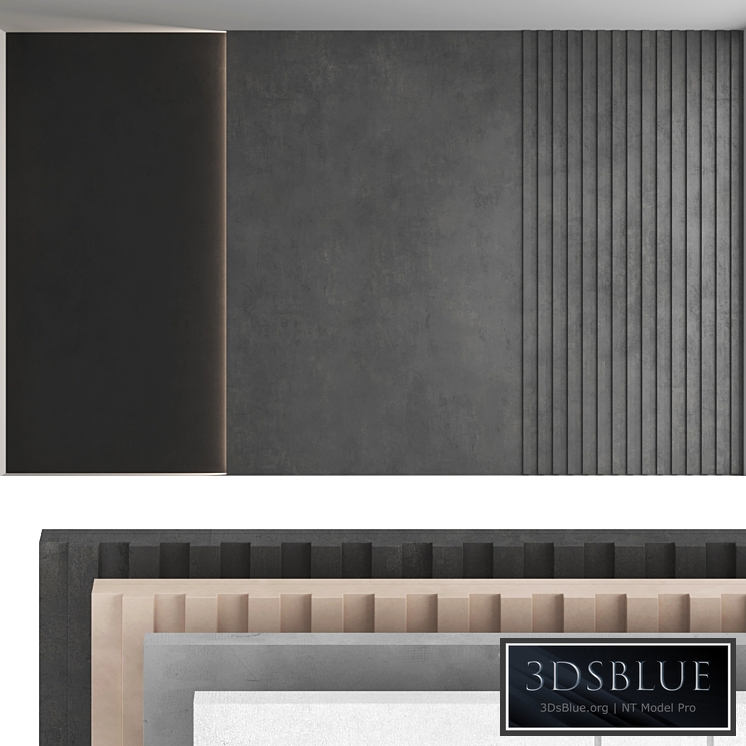 Decorative wall panel set 41