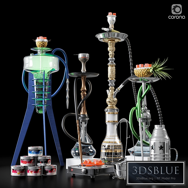 Hookah set