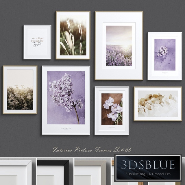 Interior Picture Frames Set-66
