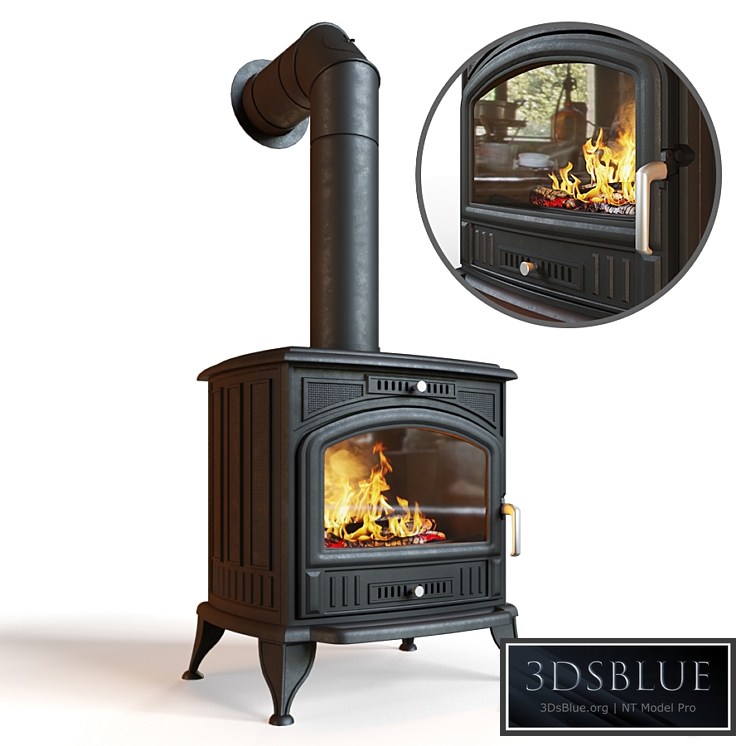 Kratki Koza fireplace stove