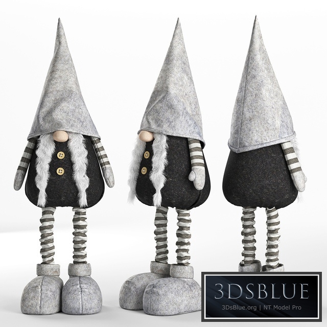 Christmas soft toy Gnome 01