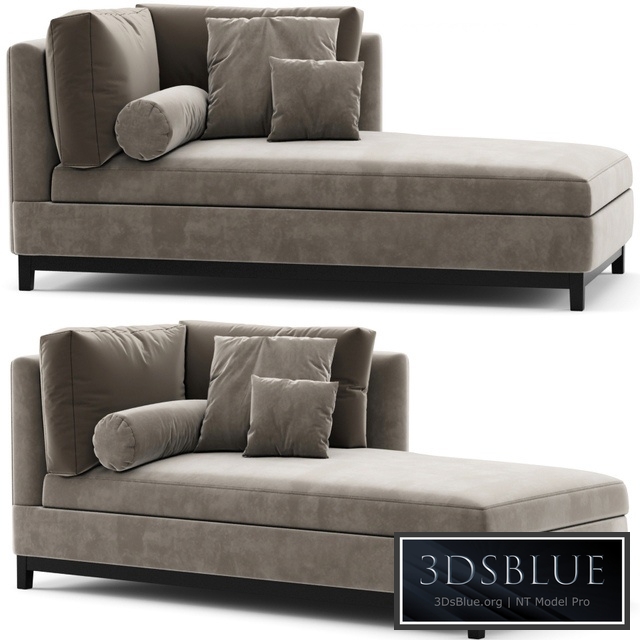 Minotti Andersen Chaise Lounge