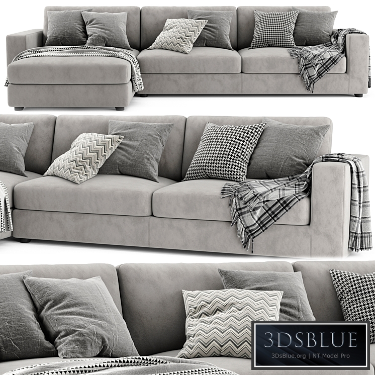 Bonaldo Hiro Chaise Longue Sofa