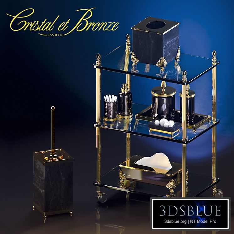 Cristal Et Bronze - Prestige - Cisele Obsidienne