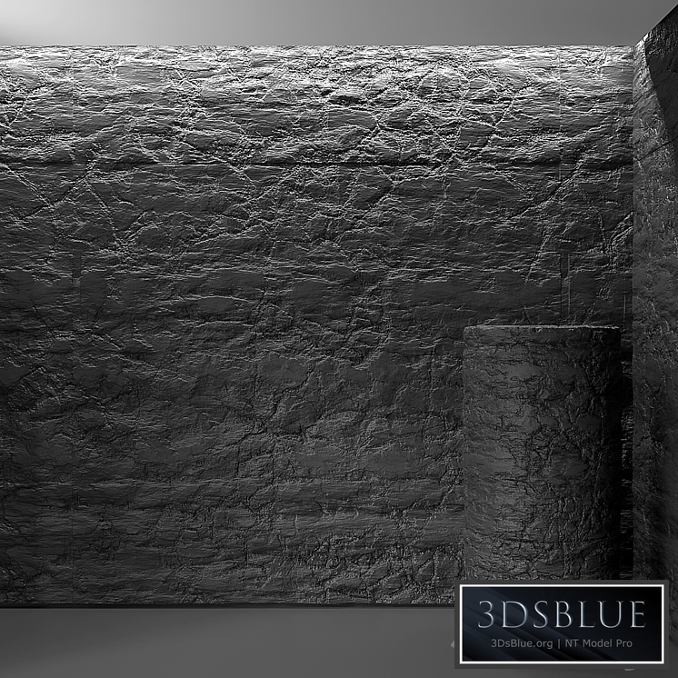 dark slate wall