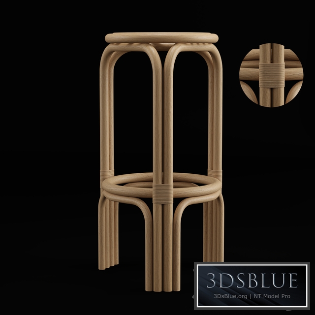 Alache Bar Stool (high)