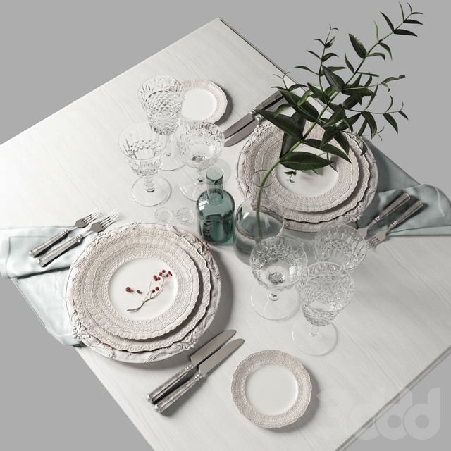 Table setting 002