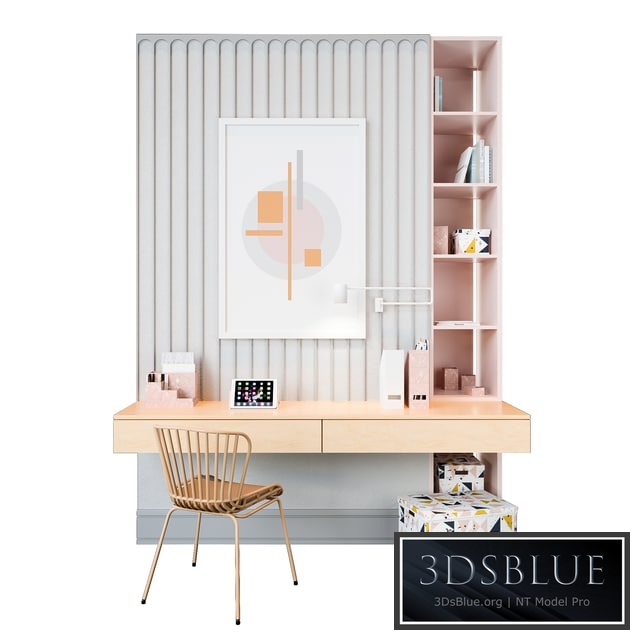 Workplace in the nursery