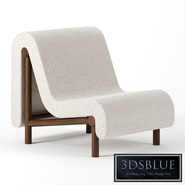 Melt Lounge Chair by Bower Studio