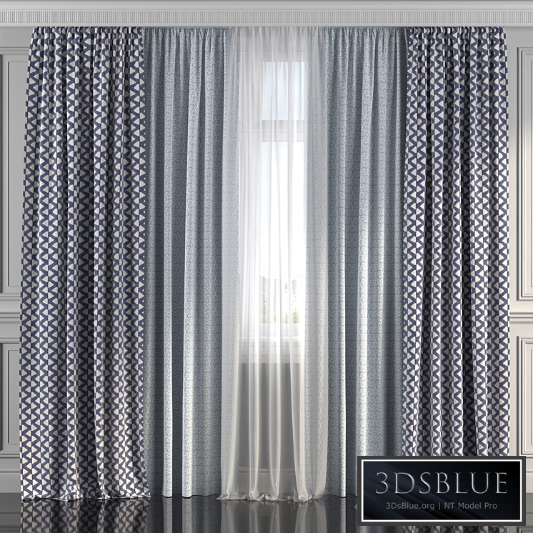 Curtains with window 212