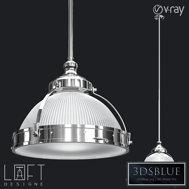 SUSPENDED LIGHT LoftDesigne 4732 model