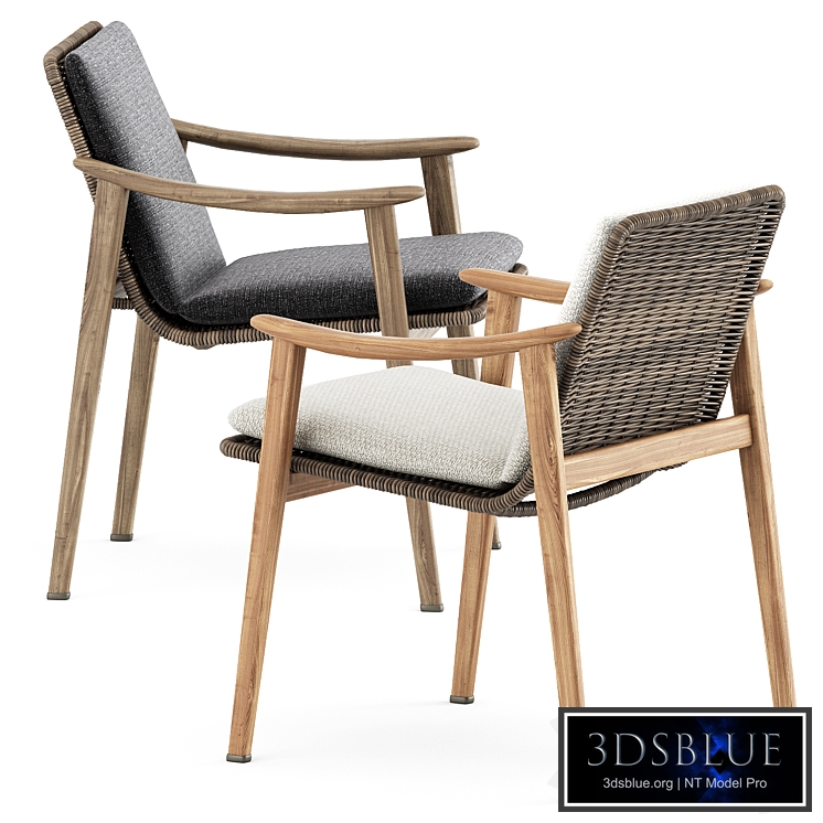 Fynn Outdoor chair by Minotti