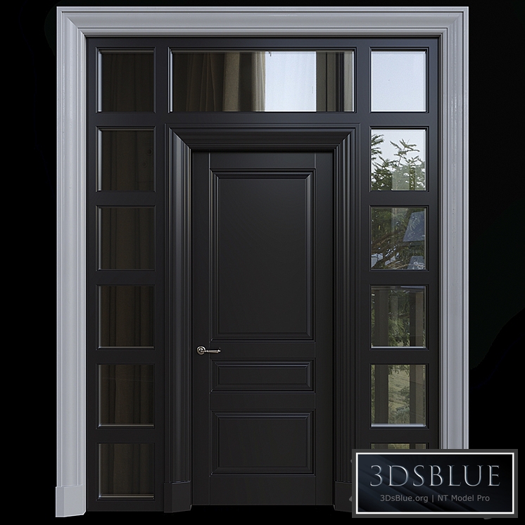 American style door