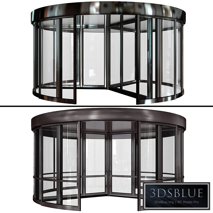 Revolving entrance doors