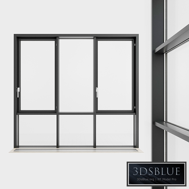 Panoramic glazing. Stained glass. 67