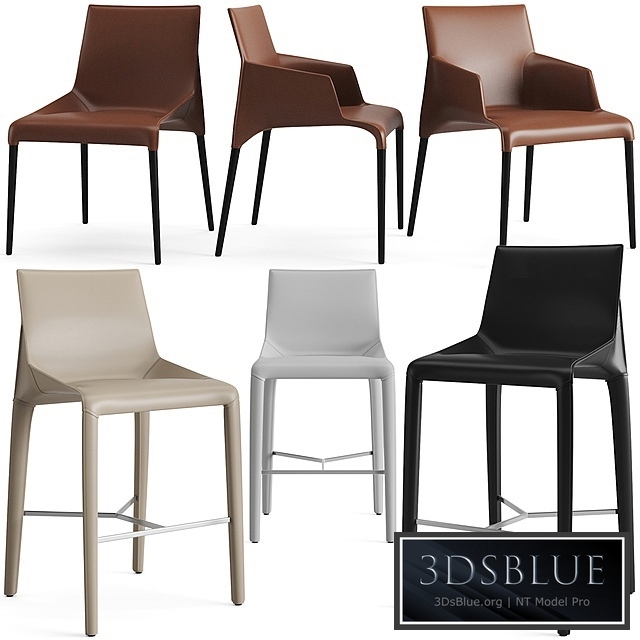 Poliform Seattle Dining Chair And Bar Stool