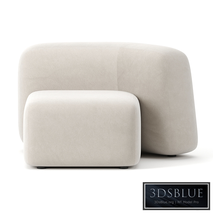 Suiseki armchair by La Cividina