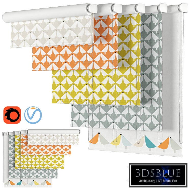 Roller Blind 36 | Lintu