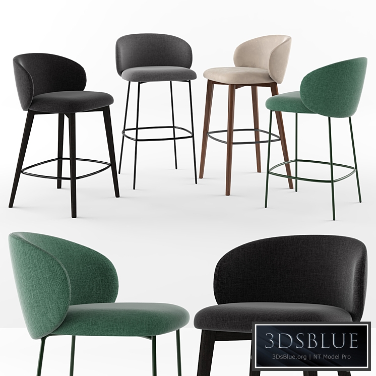 Connubia Tuka bar stools