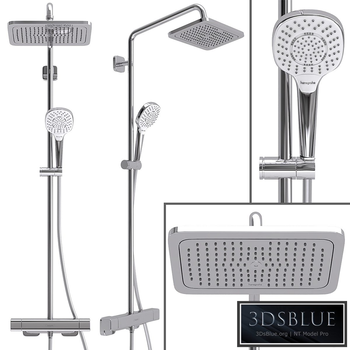 Shower System Hansgrohe Croma E Showerpipe 280