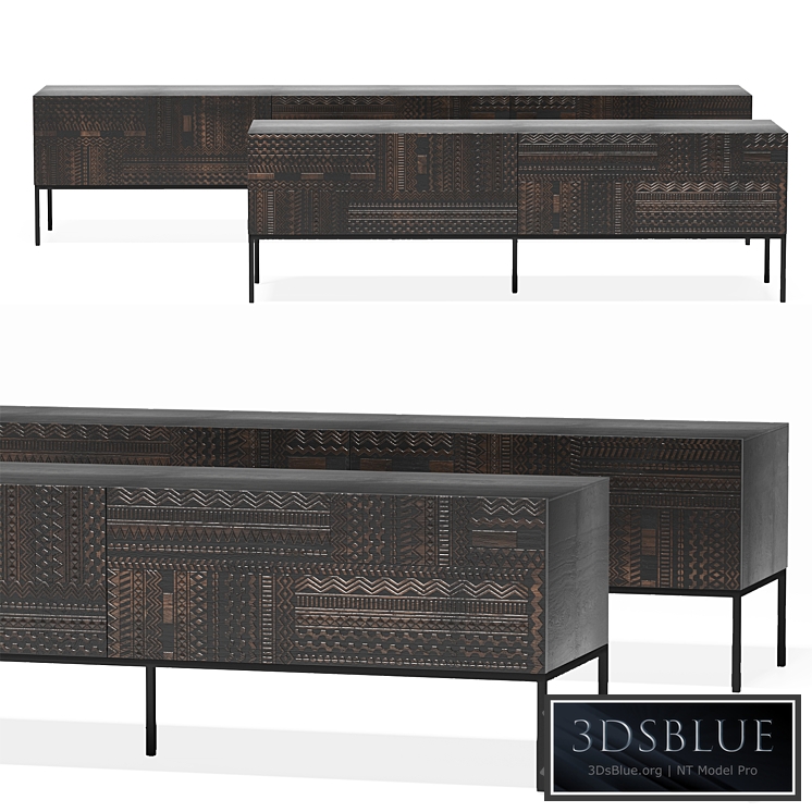 Tabwa TV sideboard by ETHNICRAFT