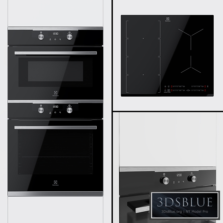 Electrolux - OKE6P71X oven, VKL6E40X and IPE6455KF hob.