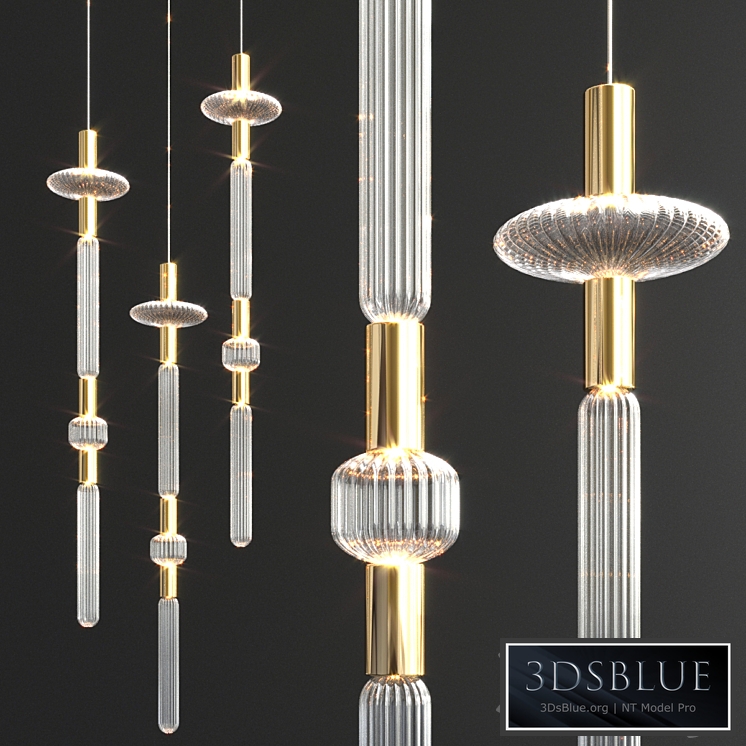 Cipher Pendant light by LASVIT