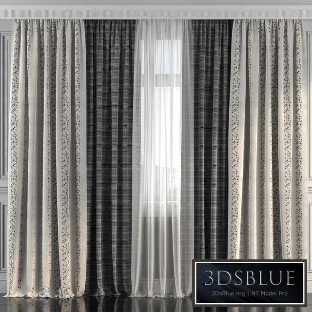 Curtains with window 233