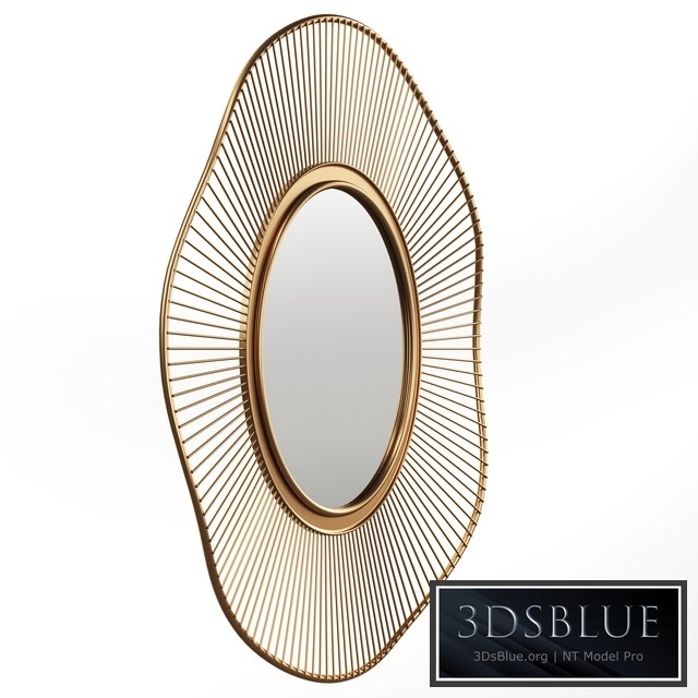 Kare Design - Mirror Sun Storm