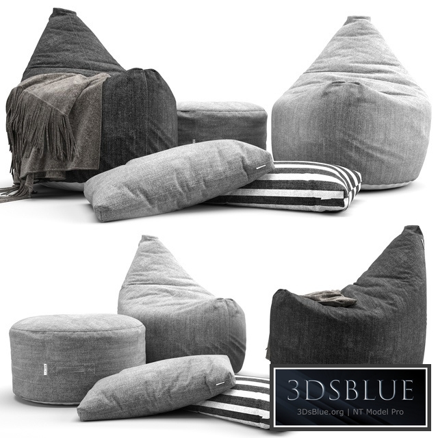 Weekend Set Lounge Satellite Beanbag