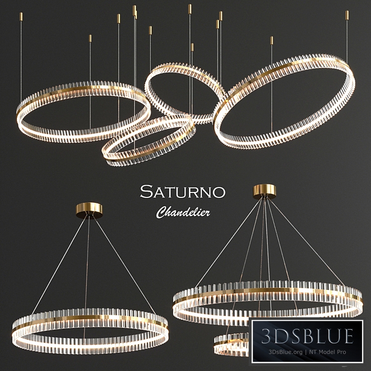 Baroncelli Saturno Chandelier - 3 type