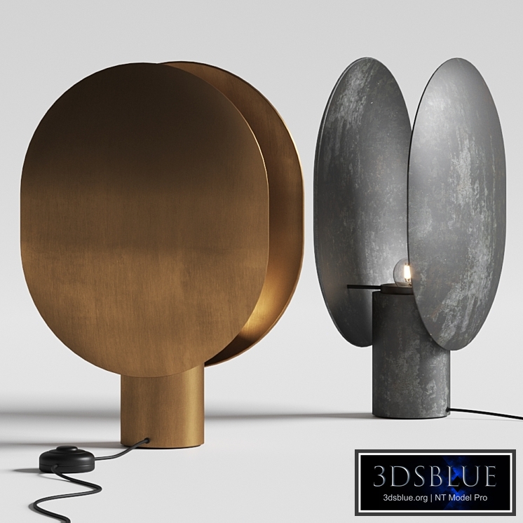 101 Copenhagen Clam Table Lamps