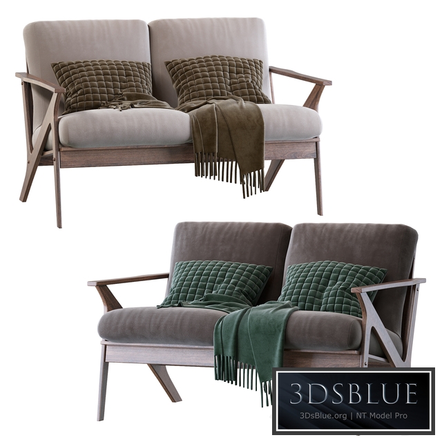 Baxton Studio Bianca sofa