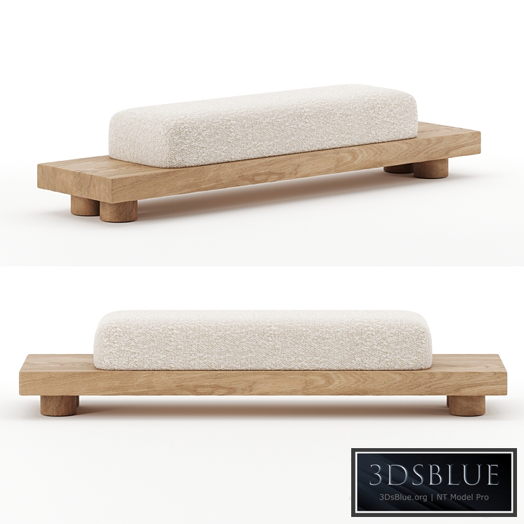 Nomad bench by Emmanuelle Simon