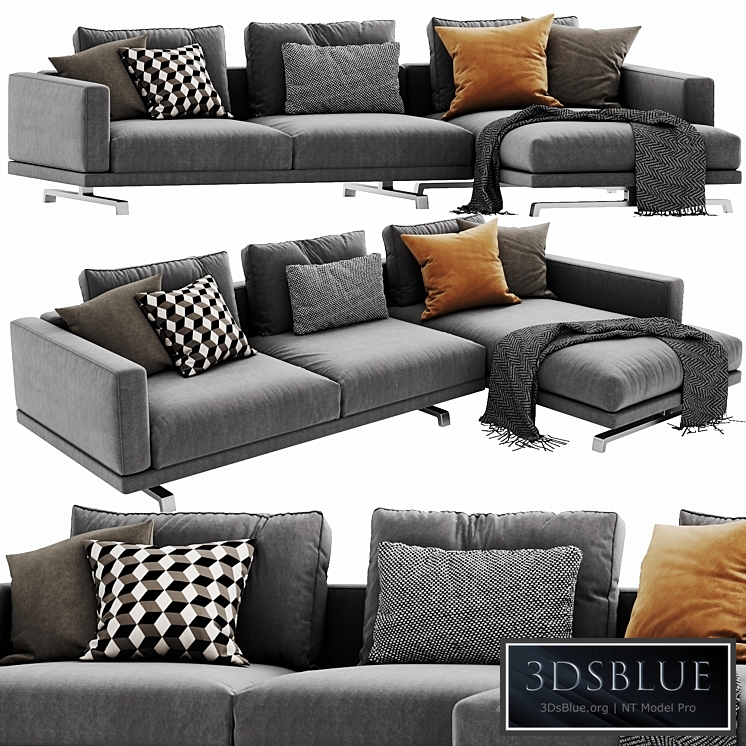 Molteni & C Octave Chaise Lounge