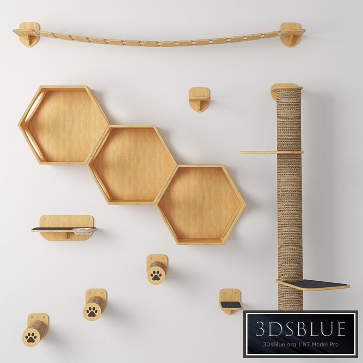 Cat furniture (wall)