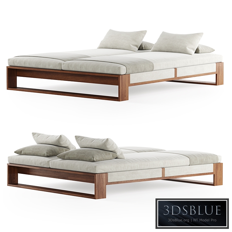 Bellagio chaise lounge double / EXTETA furniture