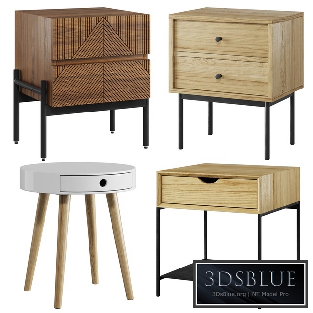 Bedside table La redoute Lodge, Nyjo, Mambo, Selisa