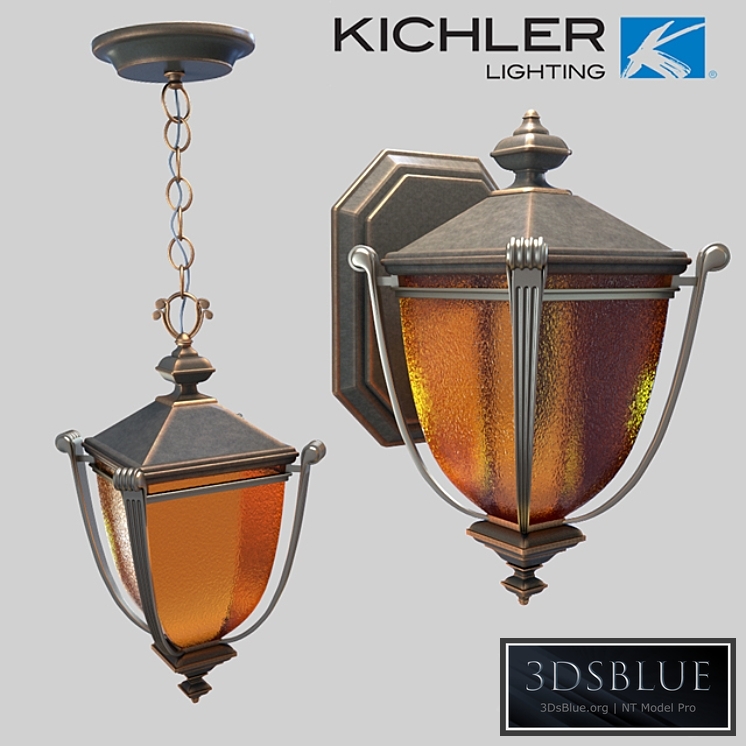 KICHLER LIGHTING 49106RZ WARNER PARK