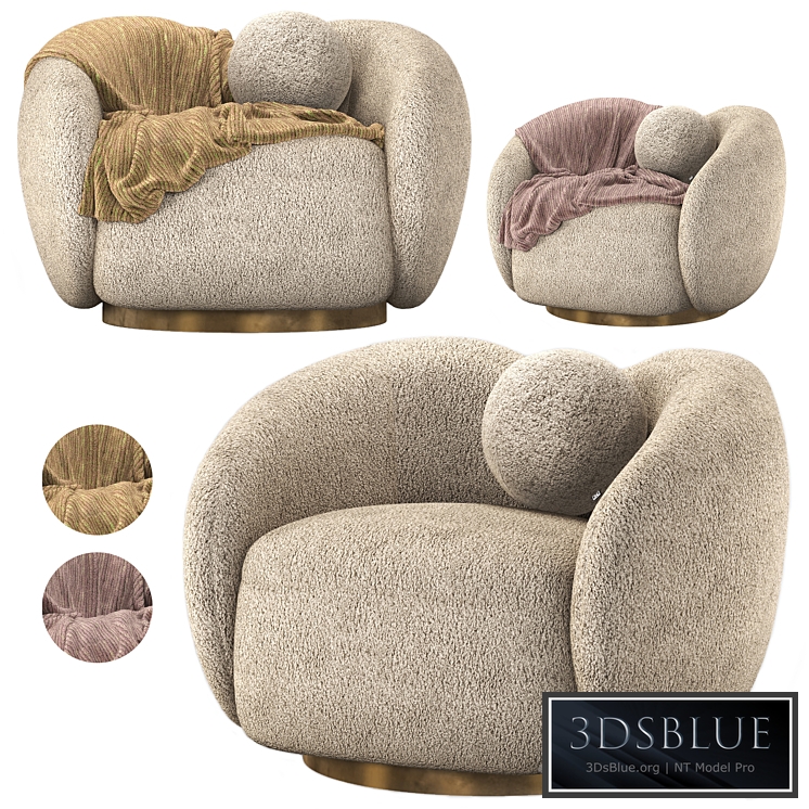 Eichholtz_SWIVEL CHAIR DIEGO