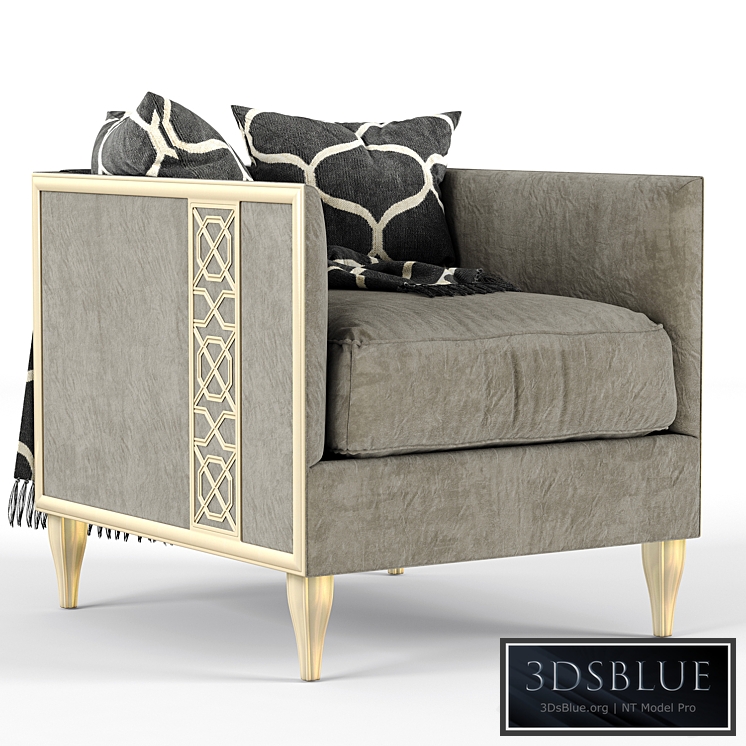 Fret knot caracole chair