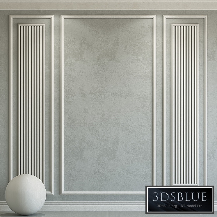 Decorative plaster with molding 116