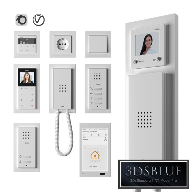 Gira door communication system