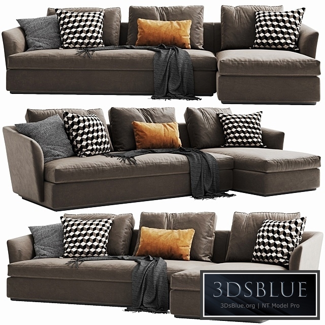 Molteni & c Sloane Chaise Lounge