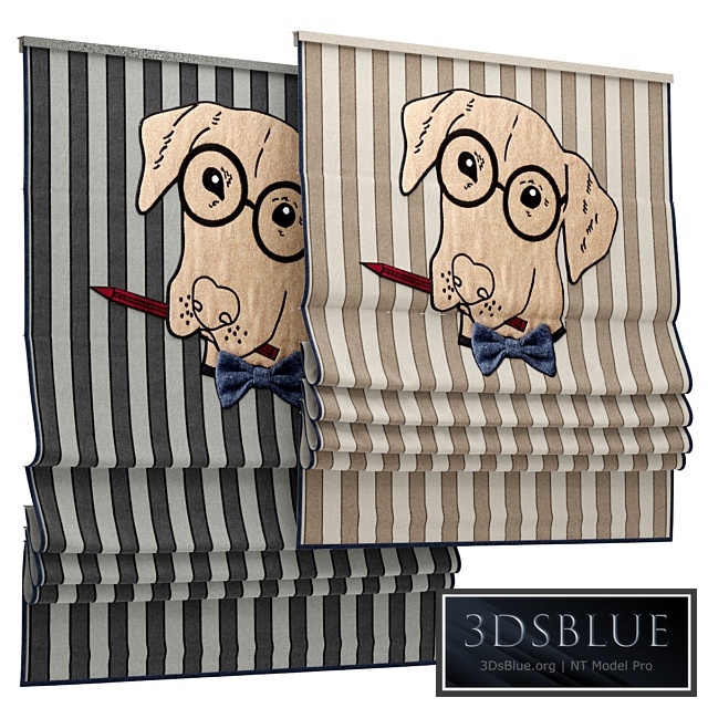 Roman blind 82 for children&#39;s room