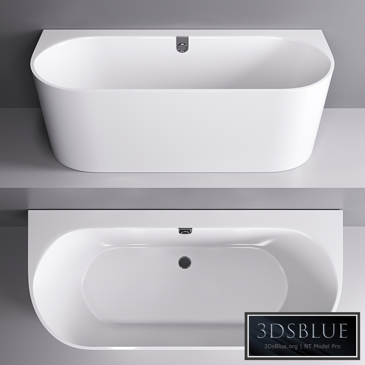 Wall-mounted bathtub Villeroy & Boch Oberon 2.0