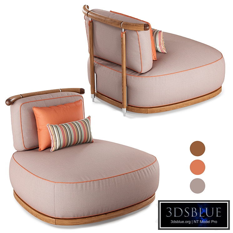 Annibale Colombo Salvia Armchair