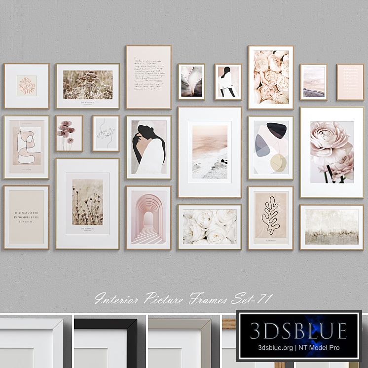 Interior Picture Frames Set-71